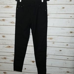 Black Jeggings With Pockets